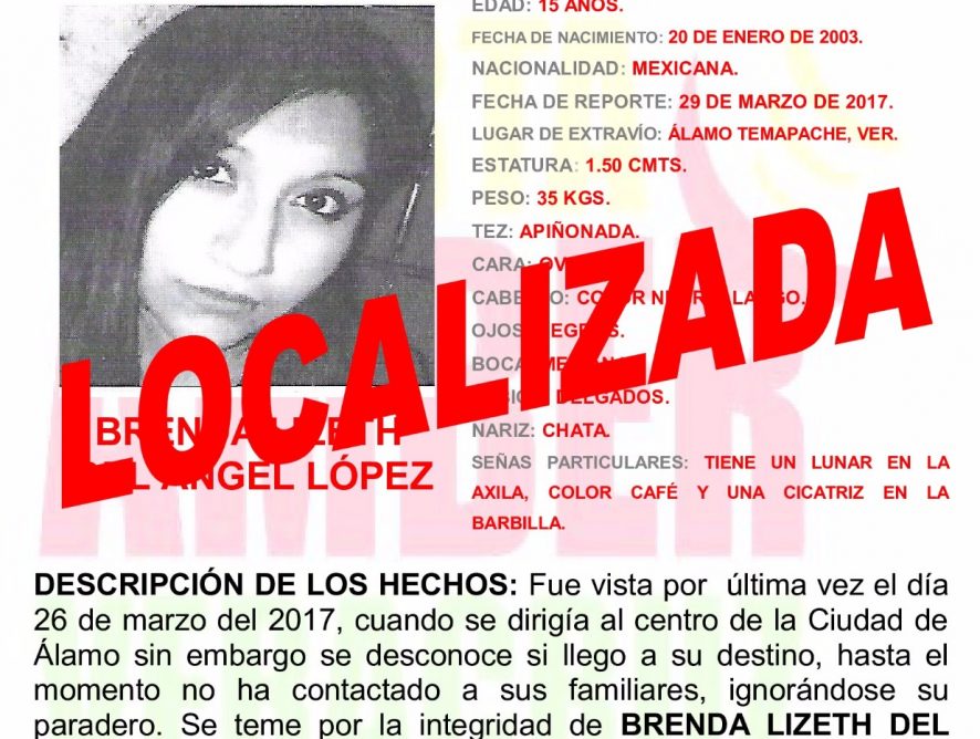 Ubica FGE a 17 personas desaparecidas en Veracruz, Xalapa, Boca del Río, Cosamaloapan, Minatitlán, Cardel, Álamo y en Chihuahua