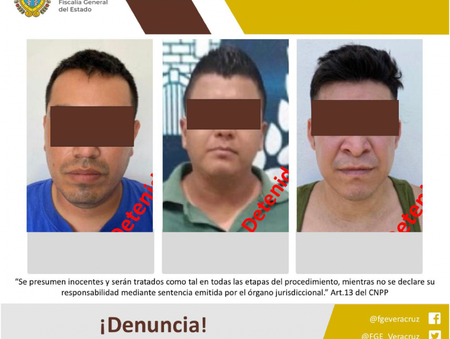 Detiene UECS a tres probables secuestradores en Martinez de la Torre