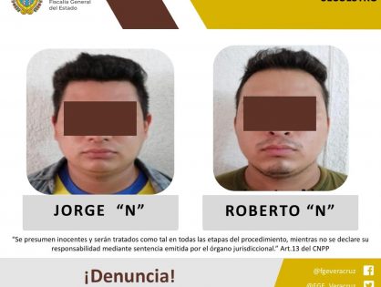 Por secuestro agravado los vinculan a proceso en Poza Rica