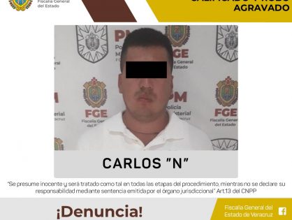 Obtiene Fiscalía Regional Córdoba vinculación a proceso por homicidio doloso calificado y robo agravado