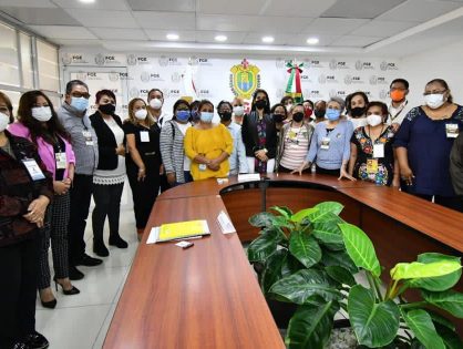 Fiscal General Verónica Hernández se reúne con colectivos de búsqueda de personas desaparecidas