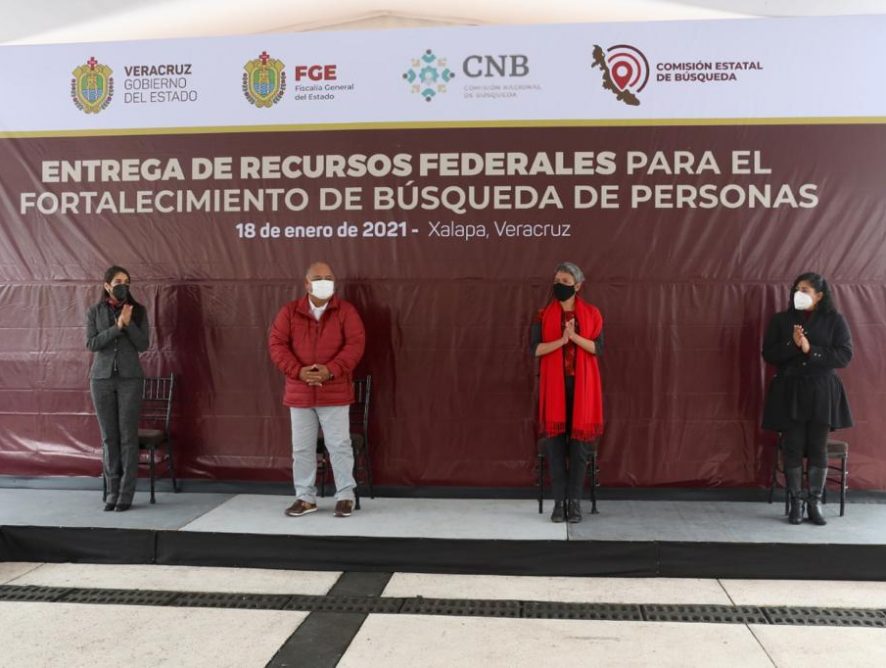 Optimizan FGE y CEB acciones para la búsqueda y localización de personas en Veracruz