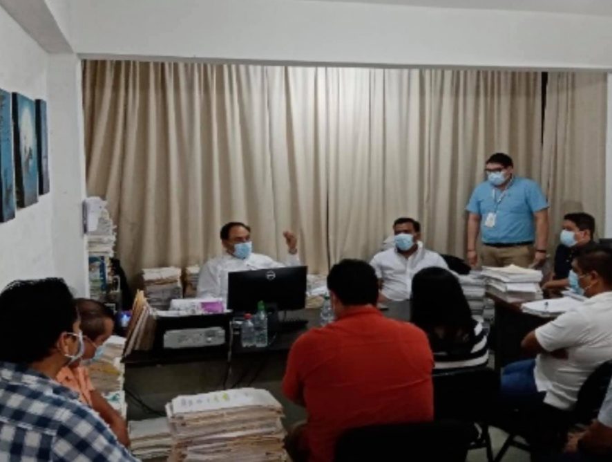 En Acayucan, Visitaduría General realiza inspección a Unidad Integral de Procuración de Justicia