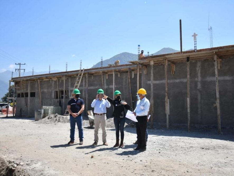 Supervisan Fiscal General y Gobernador avances en obra de construcción de la Unidad Integral de Servicios Médicos Forenses en Nogales