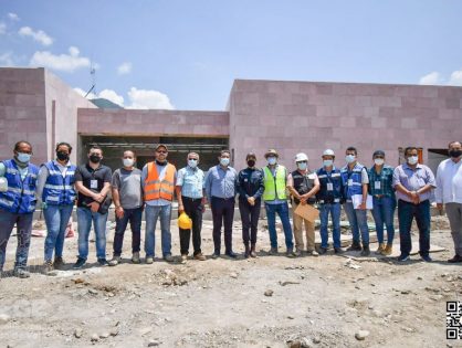 Supervisa Fiscal General avances en construcción de la Unidad Integral de Servicios Médicos Forenses en Nogales