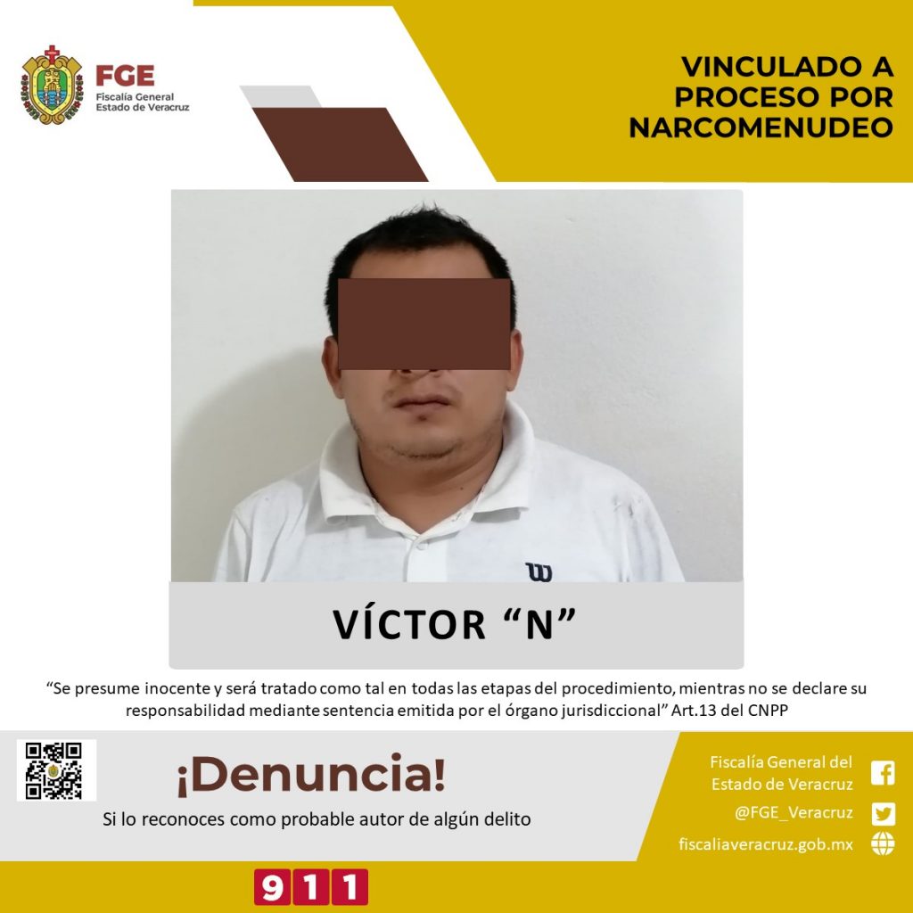 Vinculado a proceso por narcomenudeo en Papantla – Fiscalía General del  Estado de Veracruz