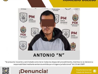 Detiene FGE Veracruz a probable homicida en Querétaro