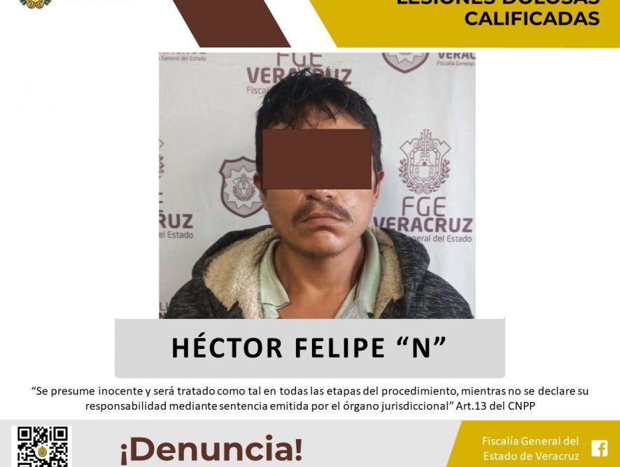 Detiene FGE Veracruz a un probable responsable del delito de homicidio en Puebla