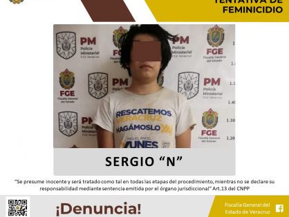 Procede FGE por feminicidio y tentativa de feminicidio en Xalapa