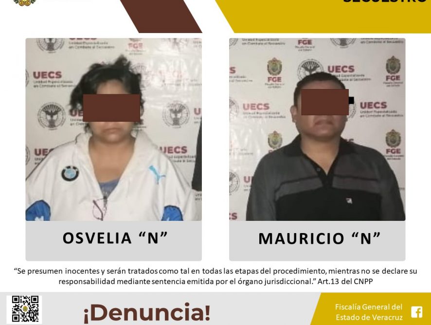 Detiene UECS en Ciudad de México a dos presuntos secuestradores