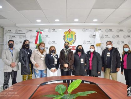 Reunión con integrantes de los Colectivos Madres Luna de Córdoba, Enlaces Xalapa y Corazones Ausentes de Veracruz Puerto