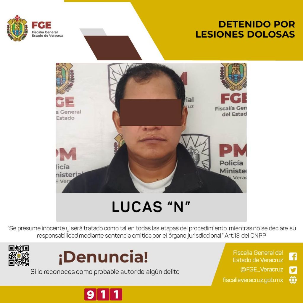 Lo Detiene Policía Ministerial Por Lesiones Dolosas – Fiscalía General ...