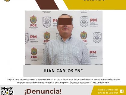 Detención Juan Carlos "N"