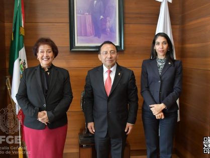 Reunión con el Magistrado Presidente del Tribunal Superior de Justicia y del Consejo de la Judicatura de la Ciudad de México, Rafael Guerra Álvarez.