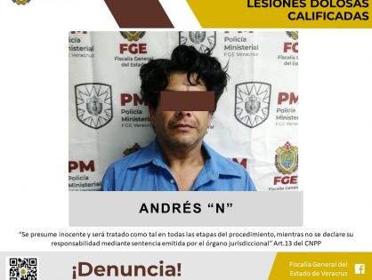 Presunto agresor es imputado en Xalapa