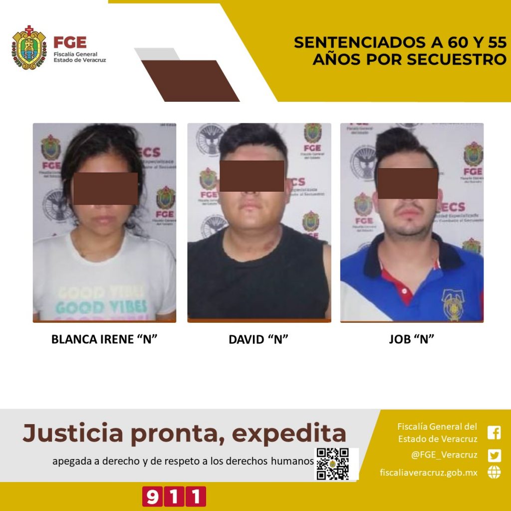 Obtiene FGE sentencias de y años de prisión por secuestro Fiscalía General del Estado de