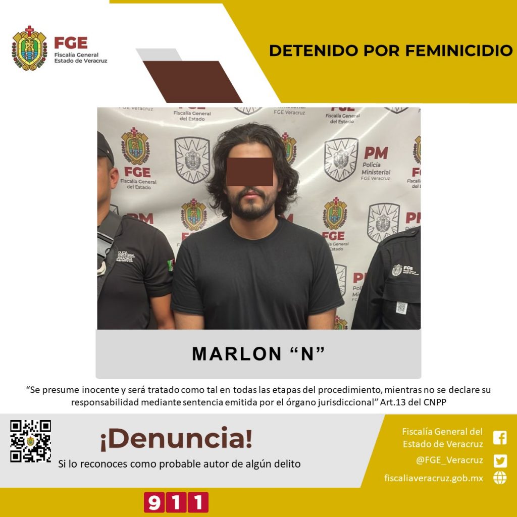 Policía ministerial detiene a Marlon N tras cateo en la casa de su