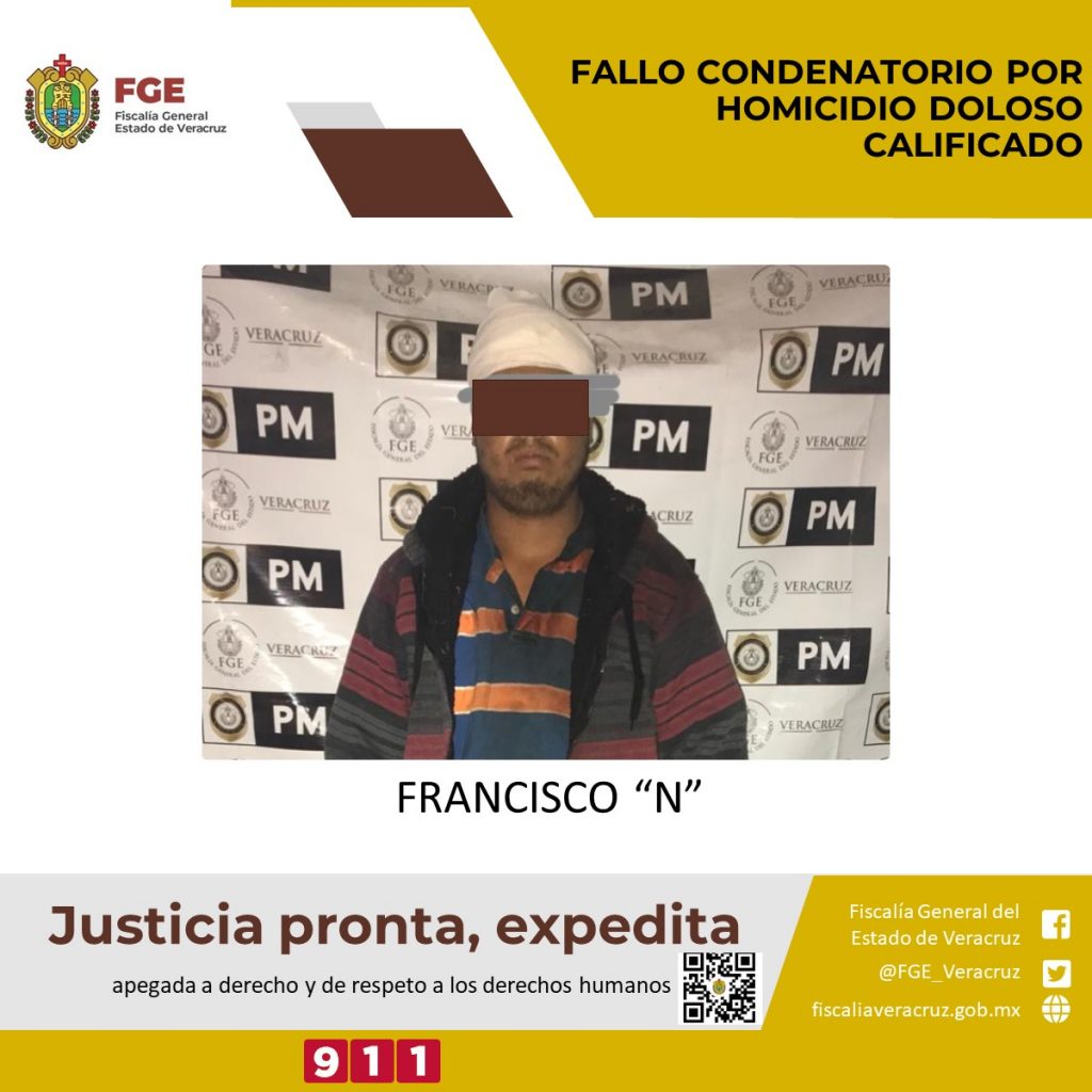 Consigue FGE Fallo Condenatorio – Fiscalía General Del Estado De Veracruz