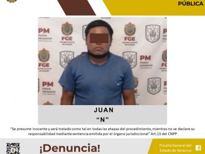 Imputado por presunto delito contra las instituciones de seguridad pública en Chicontepec