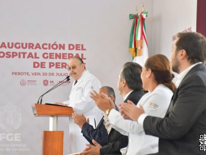Inauguración del Hospital Regional de Perote