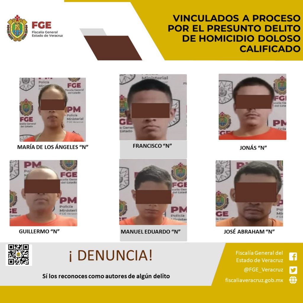 Los Vinculan A Proceso Por El Presunto Delito De Homicidio Doloso Calificado En Veracruz 6376