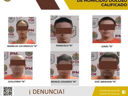 Los vinculan a proceso por el presunto delito de homicidio doloso calificado en Veracruz