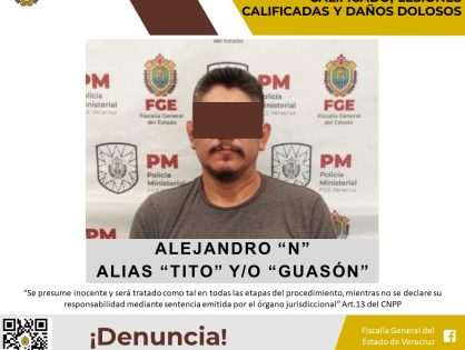 Imputan a presunto generador de violencia en Cosautlán de Carvajal