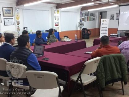 Capacita UECS a integrantes del Club Rotaract Macuiltepletl Xalapa A.C. en prevención en secuestro y engaño telefónico