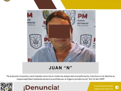 Vinculado a proceso por el presunto delito de feminicidio en Veracruz