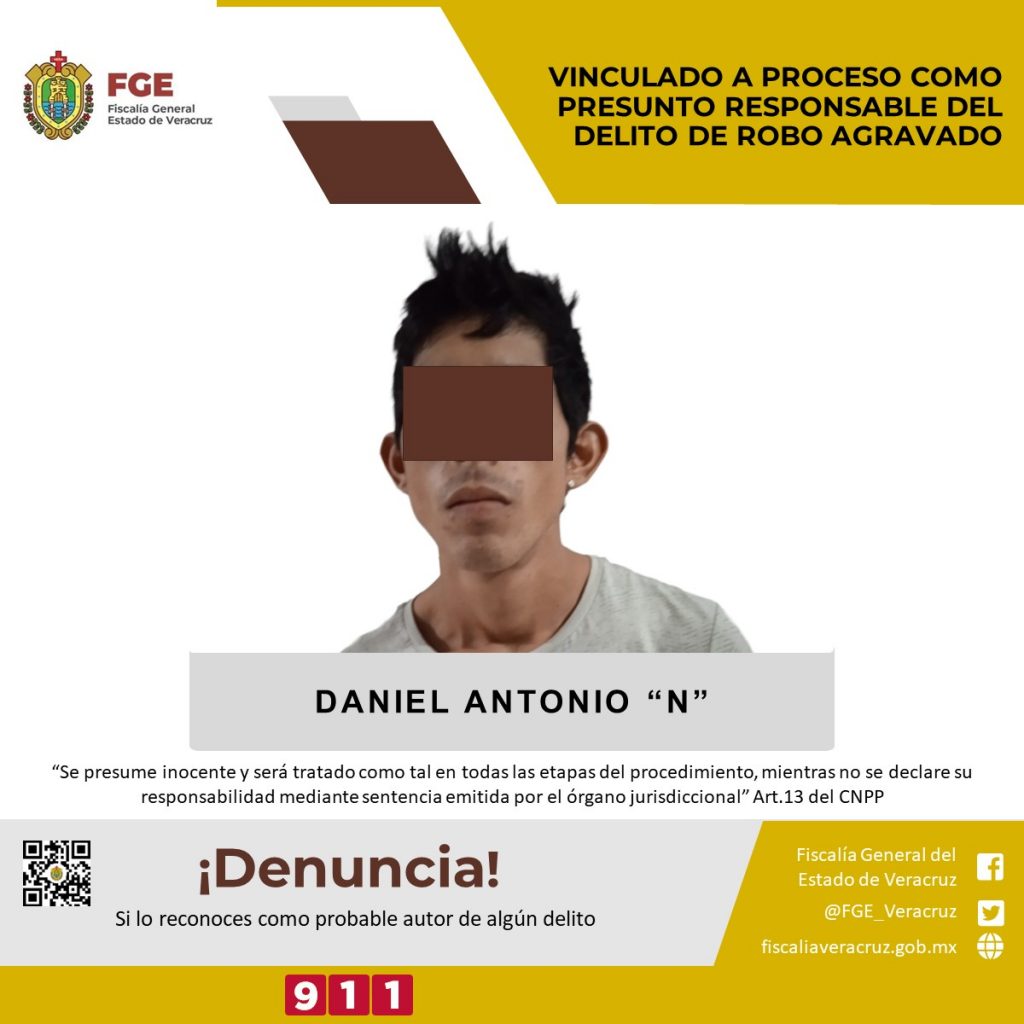 Vinculado A Proceso Como Presunto Responsable Del Delito De Robo