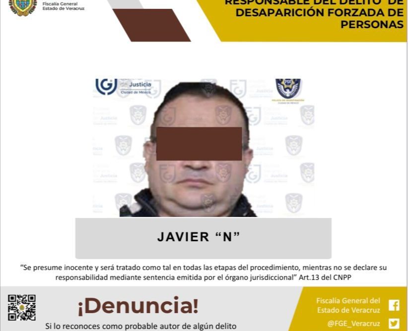 Ex Gobernador de Veracruz imputado y vinculado a proceso como presunto responsable del delito de desaparición forzada de personas