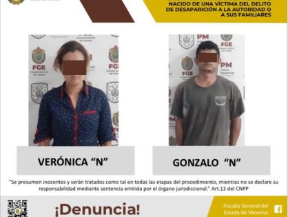IMPUTADOS PRESUNTOS RESPONSABLES DE LA DESAPARICIÓN DE ROSA ISELA CASTRO VÁZQUEZ EN VERACRUZ