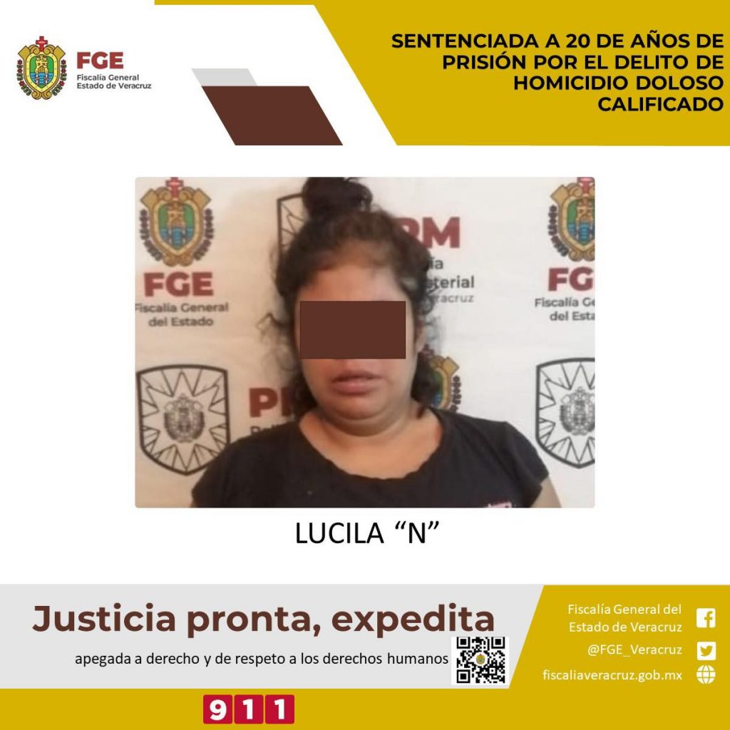 Sentenciada A 20 De Años De Prisión Por El Delito De Homicidio Doloso Calificado Fiscalía 7155