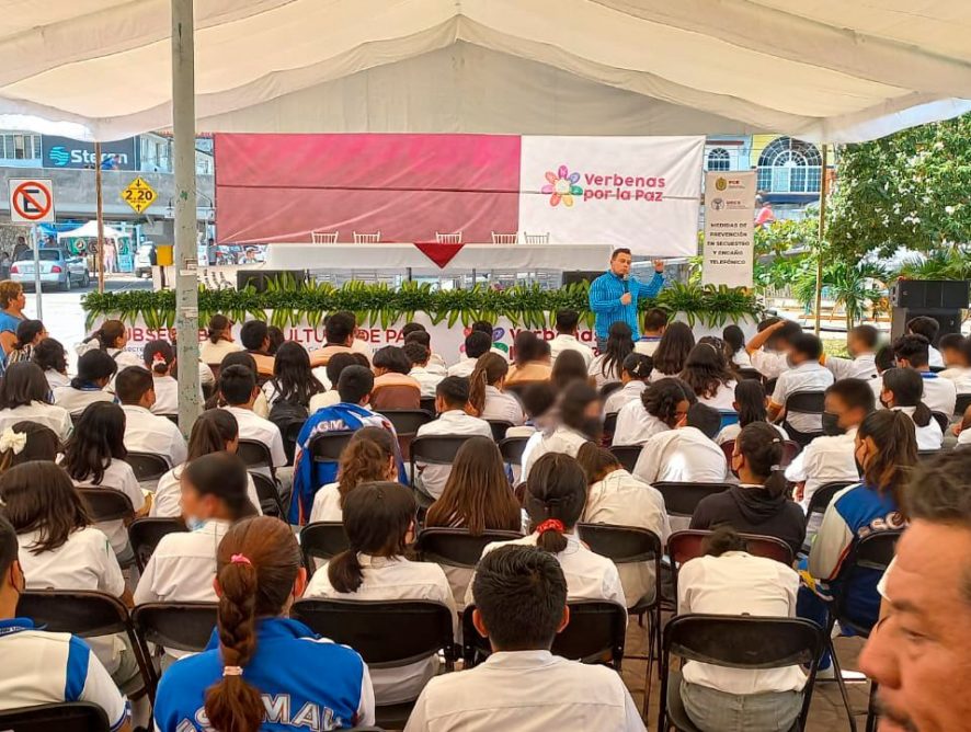 UECS participa en las “Verbenas por la Paz” capacitando a 150 estudiantes