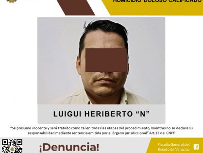 FGE cumplimenta orden de reaprehensión en contra de presunto responsable de homicidio doloso calificado en agravio del periodista José Moisés Sánchez Cerezo