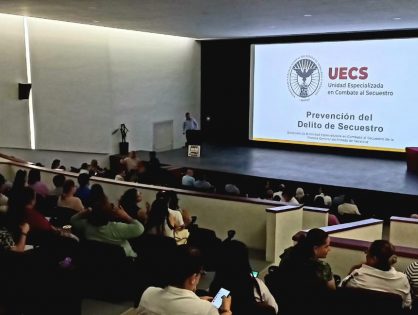 Capacita UECS a integrantes del Sindicato Magisterial Veracruzano en los delitos de secuestro y engaño telefónico