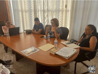 FGE realiza reunión de trabajo con Fiscales Especializadas en la zona Centro Cosamaloapan