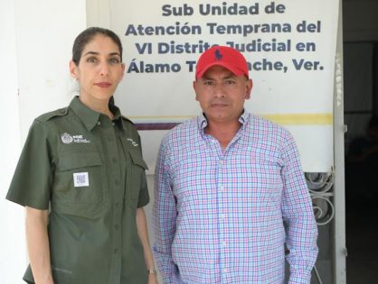 Fiscal General realiza recorrido por la Sub-Unidad Integral en Álamo Temapache