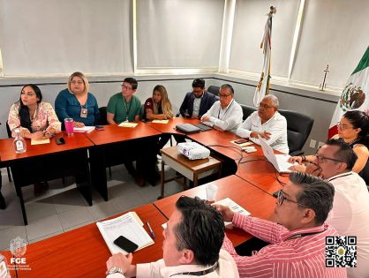 FGE realiza reunión de trabajo para implementar el Sistema de Gestión de Diligencias Periciales en la Fiscalía Regional Veracruz