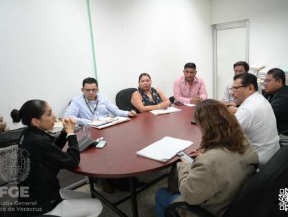 FISCAL GENERAL SUPERVISA TRABAJOS DE INVESTIGACIÓN EN LA UNIDAD INTEGRAL DE PROCURACIÓN DE JUSTICIA EN POZA RICA