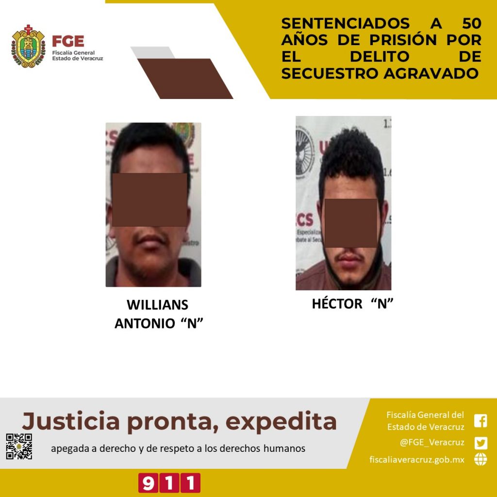 Sentenciados A 50 Años De Prisión Por El Delito De Secuestro Agravado