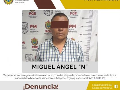 Vinculan a proceso a probable feminicida en Las Choapas