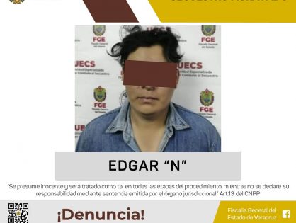 Captura UECS a presunto secuestrador