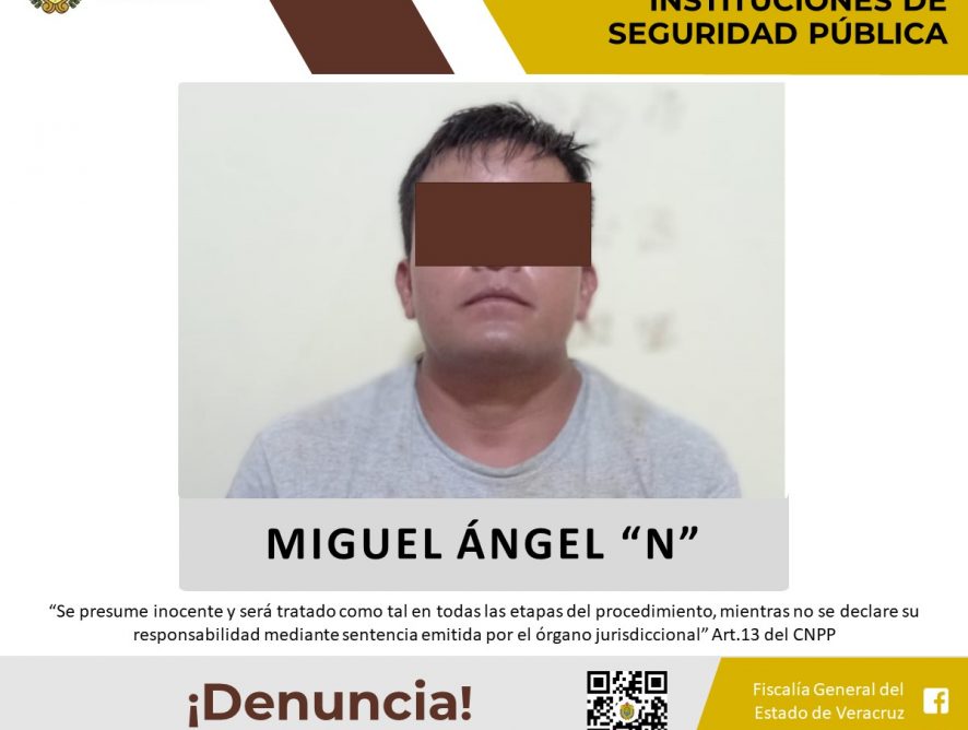 Por delito contra las instituciones de seguridad pública procede Fiscalía en la zona centro