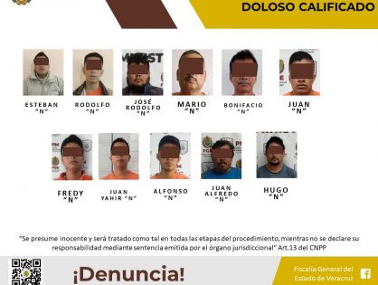 Obtiene FGE vinculación a proceso de 12 personas por homicidio doloso calificado