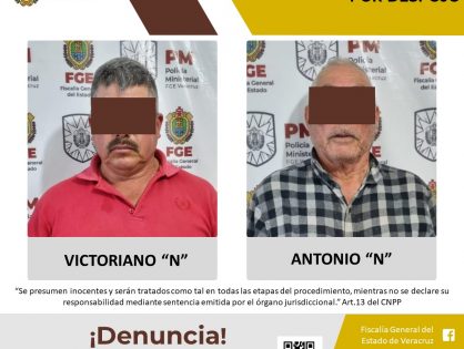 Dos personas vinculadas a proceso por despojo