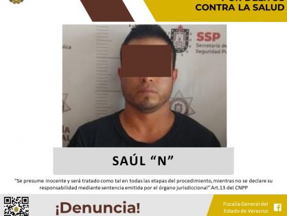 Vinculan a proceso a hombre por delitos contra la salud