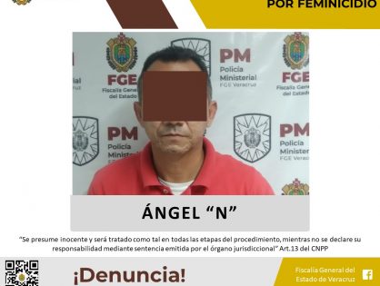 Presunto feminicida es vinculado a proceso en la zona sur