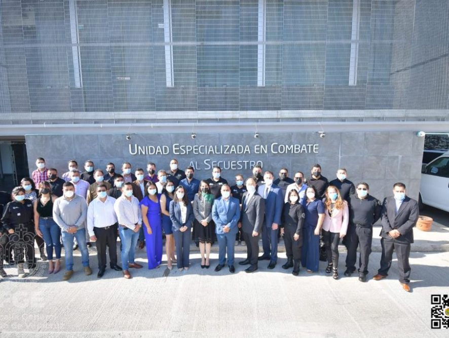 Clausura de los trabajos de jornada de capacitación dirigida a elementos de la Unidad Especializada en Combate al Secuestro (UECS)