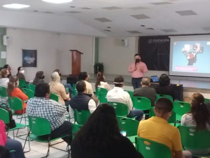 Jornada de pláticas de prevención a personal del Instituto Tecnológico Superior de Xalapa.